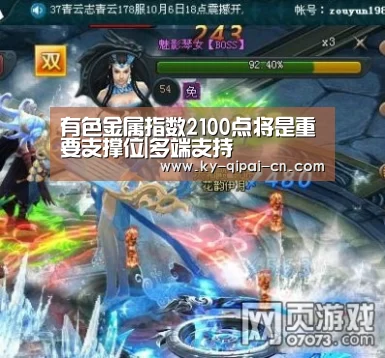 有色金属指数2100点将是重要支撑位|多端支持(图1) 多端支持